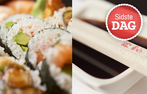 Smagfuld sushi for 2 ❤