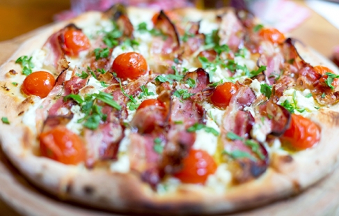 Sprød pizzaglæde
