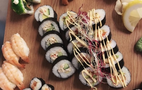 Sushimenu til nytår