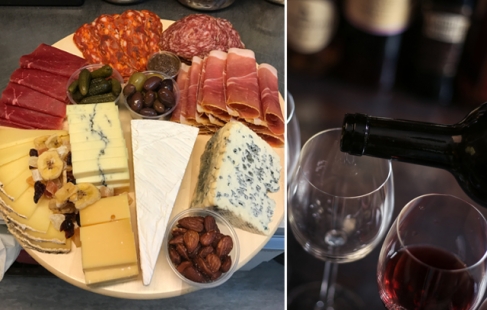 Vinsmagning og antipasti