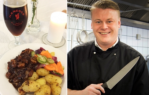 Jægerschnitzel med det hele
