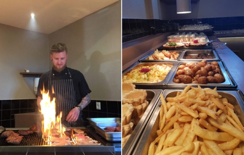Toplækker tapas-grillbuffet