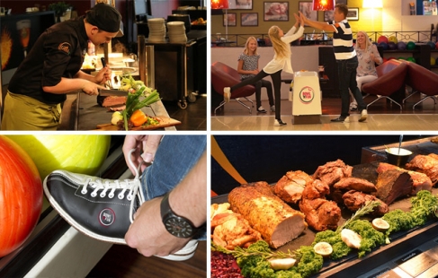 Grillbuffet & bowling