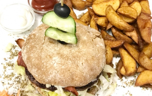 Hjemmelavet burger ♥
