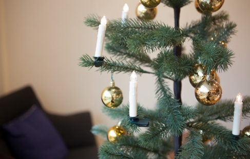 Ledningsfri juletræslys