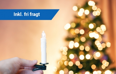 Ledningsfri juletræslys
