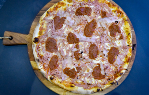 Fristende familiepizza