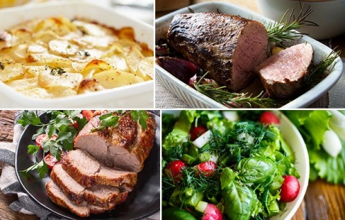 Festmenu til 8-10 personer