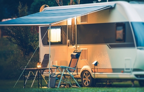 Sommerklar campingvogn