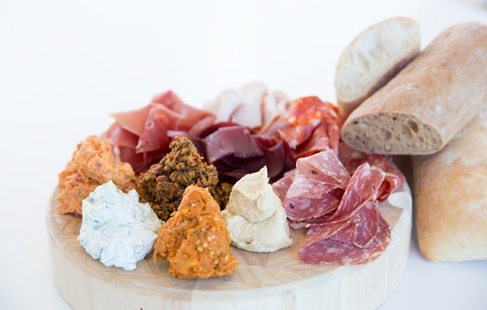 Tapas, ost og dessert