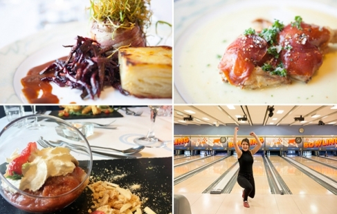 Bowling & 4-retters menu