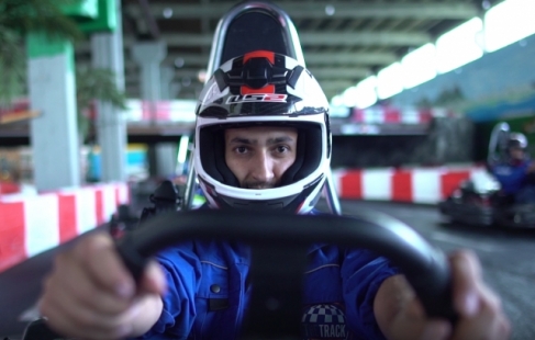 Gokart hos Bowl'n'Fun Esbjerg