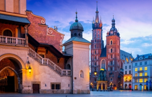 Udforsk smukke Krakow