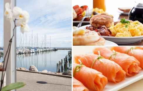 Pinsebrunch ved vandet