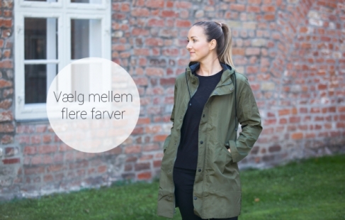 Vandafvisende jakke