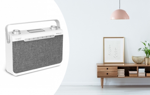 Radio/trådløs højtaler i ét