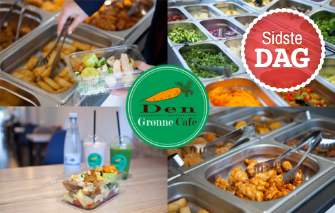 Salatbar med valgfri drikkelse