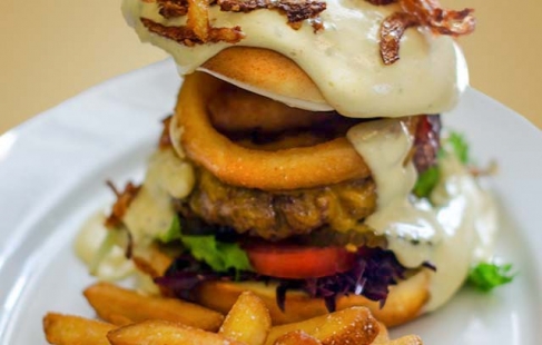 Saftig bearnaiseburger