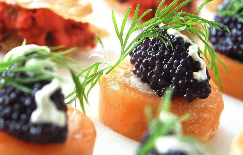 Tapasbuffet til gæsterne