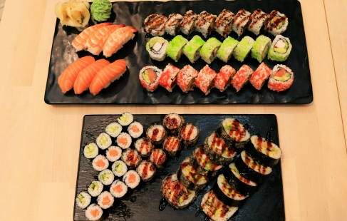 STOR sushimenu!