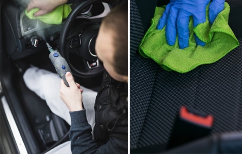 Indvendig klargøring af bil