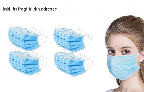 CE-mærkede ansigtsmasker