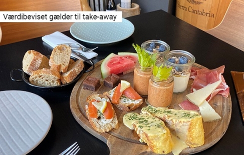Brunch for 2 til Take-away