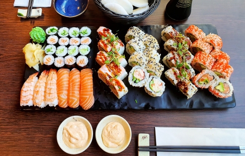 STOR sushimenu!