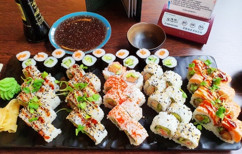STOR sushimenu!