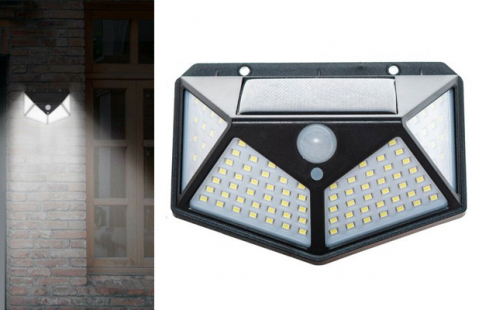LED-solcellelampe