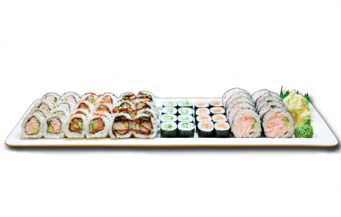 Kæmpe sushimenu