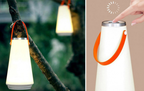 Genopladelig lampe