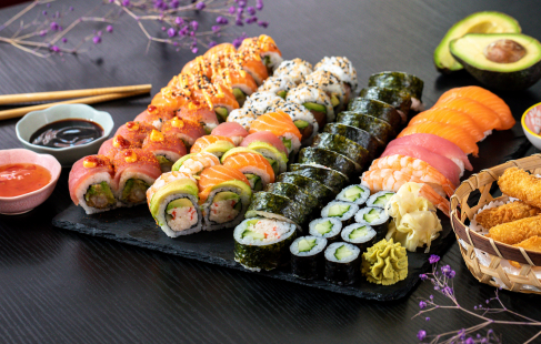 Sushimenu på Frederiksberg