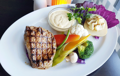 2-retters menu i Blokhus