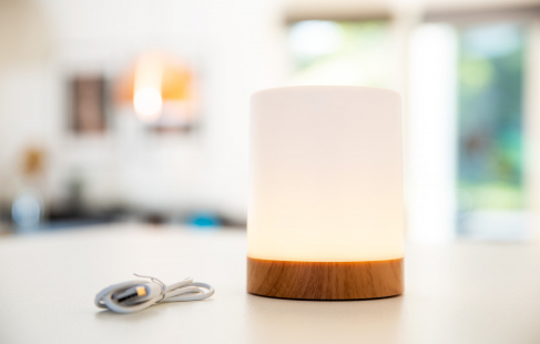 Genopladelig lampe