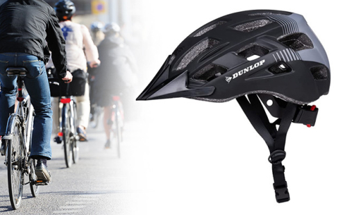 Dunlop cykelhjelm med LED